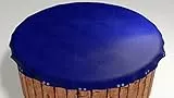 GRASEKAMP Qualität seit 1972 84507 Abdeckplane für Pool rund 600 cm Royalblau Planenmaß 660 cm Sommer Winter, Blau, ø 600 cm