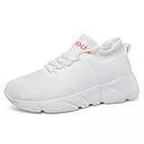 Bigzagger Diabetiker Sneaker Herren Damen Extra Weit Orthopädische Schuhe mit Memory Foam Sohle Elevator Walkingschuhe Leichtgewichts Atmungsaktiv Gesundheitsschuhe für Geschwollene Füße