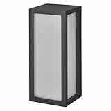 Osram ENDURA CLASSIC RADO W Außenleuchte, Wandleuchte, E27-Fassung, dunkelgrau, Aluminium, schnelle & einfache Installation, mattierter Diffusor, IP65 Schutzklasse, Anwendung im Außenbereich