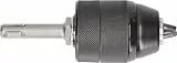 Bosch Schnellspannbohrfutter (2 Hülsen, Spannbereich 1,5-13 mm, Aufnahme sds-plus, Rechts- und Linkslauf, Zubehör Bohrmaschine)