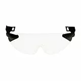3M Deutschland XH001651385 V6E Integrierte Schutzbrille für Schutzhelm, Klar