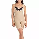 Maidenform Damen Take Inches Off - Unitard Miederkleid, Body Blush, XXL EU