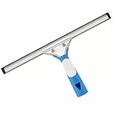 Mitclear Profi Fensterwischer(35cm), Streifenfreies Abzieher mit Silikonlippe, Fensterputzer mit Wischer, Fensterreiniger mit Abziehlippe, Fensterabzieher für Bad, Dusche, Fenster, Glas, Spiegel, Auto