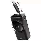 iWALK Powerbank mit einziehbarem 70cm USB-C Kabel,Power Bank 10000mAh PD 30W Schnellladen Tragbares Ladegerät,Externes Akkupack mit 3 Ausgängen für iPhone 16/15/14/13 /Pro/Pro Max,Samsung,Android,iPad