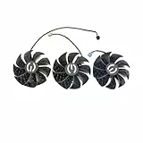 Lüfter Grafikkarte EVGA RTX 3070 Ti FTW3 Ultra Gaming, RTX 3080 FTW3-Gaming,3090 Ti FTW3 Black Gaming | Ersatzlüfter, Grafikkarten Luftkühler PLD09220S12H (Set, 3x Lüfter)