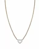 Esprit Damen-Erbskette Pico Love 925 Silber rhodiniert Zirkonia weiß Rundschliff 42 cm - ESNL93375C420