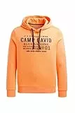 Camp David Herren Hoodie mit Wording Print Sunrise Neon, L