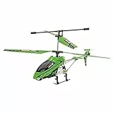 Carrera - 370501039X RC Glow Storm 2.0 I Ferngesteuerter Heli Auffälliges Grün & LED für Nachtflüge I Einsteigerfreundlich Autostart I Komplettset für sofortigen Flugspaß