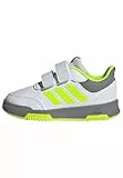adidas Unisex Baby Tensaur Hook and Loop Shoes Laufschuhe, FTWR White/Lucid Lemon/Grey Three, 24 EU