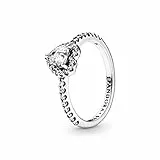 PANDORA Ring 'Herz' Silber 198421C01