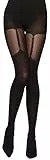 Merry Style Damen Strumpfhose MS 260 40 DEN (Schwarz, M (36-40))
