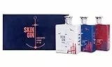 Skin Gin | Handcrafted German Gin | Hamburg Edition Geschenk | Manufaktur Gin aus dem Alten Land | Koriander-Grapefruit-Limetten | 42% 1500ML