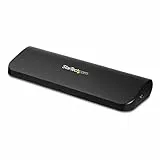 StarTech.com Dual Monitor USB 3.0 Laptop Docking Station mit HDMI/DVI/VGA, 3x USB-A Hub, GbE, Audio, Universal Type-A Dock für Windows/macOS/ChromeOS - TAA Konform (USB3SDOCKHDV)