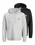 JACK & JONES Jjbrandon Sweat Hood 2Pk Mp