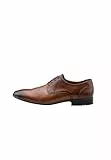 LLOYD Herren Schnürschuhe CORE, Männer Businessschuhe,Freizeit,Schnuerschuhe,Schnuerer,straßenschuhe,Strassenschuhe,Shoes, Cognac, 43 EU / 9 UK