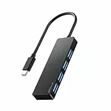 ANYPLUS USB C Hub, 4 Ports USB Hub 3.0 mit 5Gbps Datenübertragung USB-C Hub, USB C Splitter Adapter für MacBook Pro/Air, Surface Book, iPad Pro, Thinkpad, XPS 17/15
