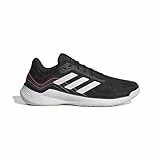 adidas Herren Novaflight Volleyball Shoes Schuhe, Core Black/Cloud White/Solar Red, 44 2/3 EU