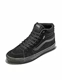 Vans Herren Filmore Hi Sneaker, Suede Canvas Black Black, 39 EU