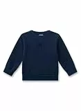 Sanetta Unisex Baby 222356 Sweatshirt, blau, 80