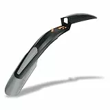 SKS GERMANY SHOCKBLADE 29' Vorderrad-Schutzblech mit breitem Spoiler, Mountainbike-Zubehör (Schnellspanner, Spritzschutz aus 2-Komponenten-Kunststoff), schwarz