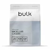 Bulk Mizellares Kasein, Casein Protein Pulver, Eiweißpulver, Geschmacksneutral, 500 g, Verpackung Kann Variieren