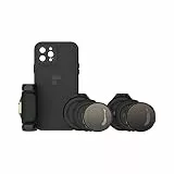 PolarPro - LiteChaser - iPhone 12 Pro - VND Kit - Protective case - Corresponding Grip - Variable ND Filter - Lens Cap