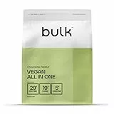Bulk Vegan All in One, Protein Pulver, Eiweißpulver, Schoko-Erdnuss, 2,5 kg, Verpackung Kann Variieren