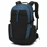 Mountaintop 30L Wanderrucksack Herren Damen Daypack für Alltag und Outdoor, Tageswanderungen und Radtouren, 52x32x17cm(blau)