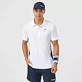 HEAD Slice Polo Shirt Men, White