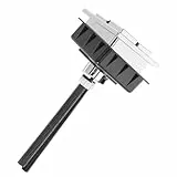 KONTONTY Spülkastenknöpfe Wc Knopf Doppelspülknopf Druckspülknopf Wc Ersatzteile Wc Druckknopf Ventilersatz Wc Spülkasten Doppeldruckknöpfe Abs Silber