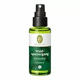 PRIMAVERA Raumspray Waldspaziergang Bio 50 ml - Riesentanne, Fichtennadeln und Vetiver - Aromadiffuser, Aromatherapie - erfrischend - vegan