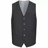 Daniel Hechter Herren Weste Tailored Modern Fit Anthrazit Modell 35295 Corporate Fashion Größe 94