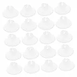 ULTECHNOVO 20stücke Pack Schlauchfixierungen für Aquarium-sauerstoffpumpen Saugnäpfe aus Hochwertigem Material Bruchfest und Einfach Anzubringen