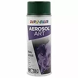 DUPLI-COLOR AEROSOL ART RAL 6005 moosgrün matt 400 ml, Spraylack für vielseitigen Einsatz, schnelltrocknend, hohe Deckkraft, für Innen- und Außenbereiche geeignet