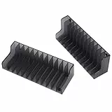 Zunate CD-Disk-Kartenhalter für Spiel-CD-Karten-Aufbewahrungsregal Spiel-Disk-Display-Box-Halterung für 24 CD