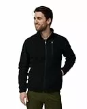 DANISH ENDURANCE Herren Micro Fleece Jacke 1 Pack Schwarz M