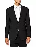Roy Robson Herren Anzugjacke Slim Fit, Schwarz (Schwarz 1), 54