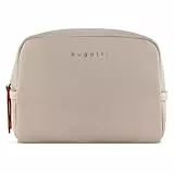 bugatti Ella hochwertige Kosmetiktasche Waschtasche Kulturtasche Kulturbeutel in beige