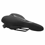 Selle Royal Unisex – Erwachsene Rio Unitech Relaxed Cityradsattel, Schwarz, Einheitsgröße
