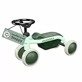 HUDORA Laufrad Steppy ab 1 Jahr - Hochwertiges Kinder Laufrad - Leichtes Lauflernrad mit hoher Kippstabilität - Lauflernspielzeug für Kinder von 73-80 cm - Kinderspielzeug mit 4 Rädern