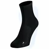 Odlo Unisex Laufsocken Essential - Atmungsaktive Sportsocken mit Polsterung, Mesh-Belüftungszonen & rutschfestem Rippenbündchen für tägliches Training