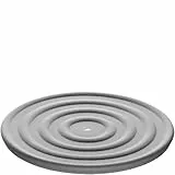 Leonardo Home CUCINA Deckel • 1 Stück • Runder Silikondeckel • Flexibler Mehrzweckverschluss • luftdicht • auslaufsicher • Schlichtes Design • spülmaschinengeeignet • ⌀ 28 cm • grau • 055239