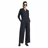 G-Star Damen Tailored Wrap Jumpsuit, Blau (worn in adrift cobler D25317-D777-G818), S