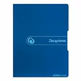 Herlitz 11208360 Sichtbuch PP A4/20 Zeugnisse blau