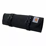 Carhartt Allzweckrolle mit 18 Fächern, langlebig, wasserabweisend, Werkzeugtasche, unverzichtbare Werkzeugrolle (schwarz)