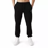 SMILODOX Jogginghose Herren Ilyas, Regular Fit Sweathose mit Taschen, Kordelzug am Bund, graviertem Metalllabel am Oberschenkel, weichem Material, Bequeme Freizeithose für Streetstyle und Alltag