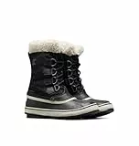 Sorel WINTER CARNIVAL WATERPROOF Schneestiefel für Damen, 40 EU, Schwarz Black X Stone