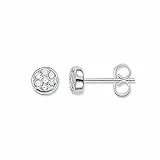 Thomas Sabo Ohrstecker Sparkling Circles 925 Sterling Silber H1848-051-14