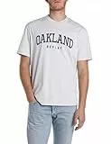 Replay Herren T-Shirt Kurzarm Basic, Natural White 011 (Weiß), XXL