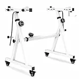 Vhffoso Keyboard Ständer,Tastatur für 54-88 Tasten, Keyboardständer breiten-/höhenverstellbar, faltbar, Klavierständer Z Form, E Piano Ständer,digital piano stand (Weiß)